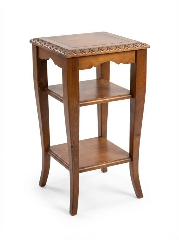 Резбована помощна масичка от масив-Waura