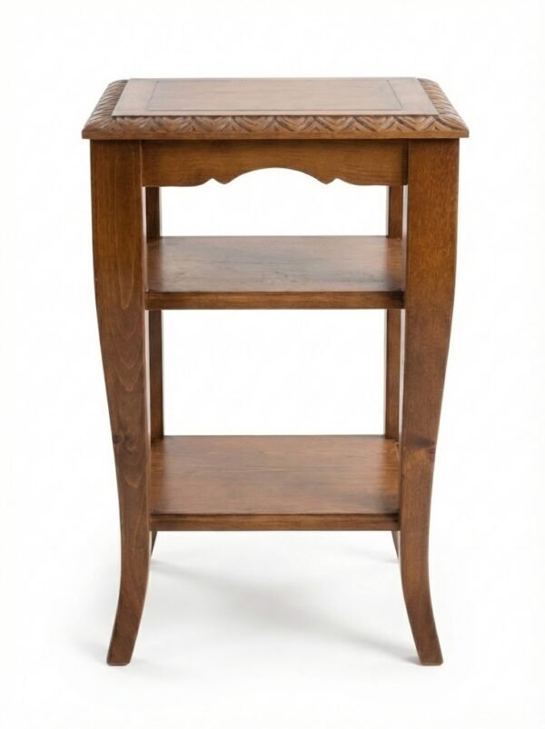 Резбована помощна масичка от масив-Waura